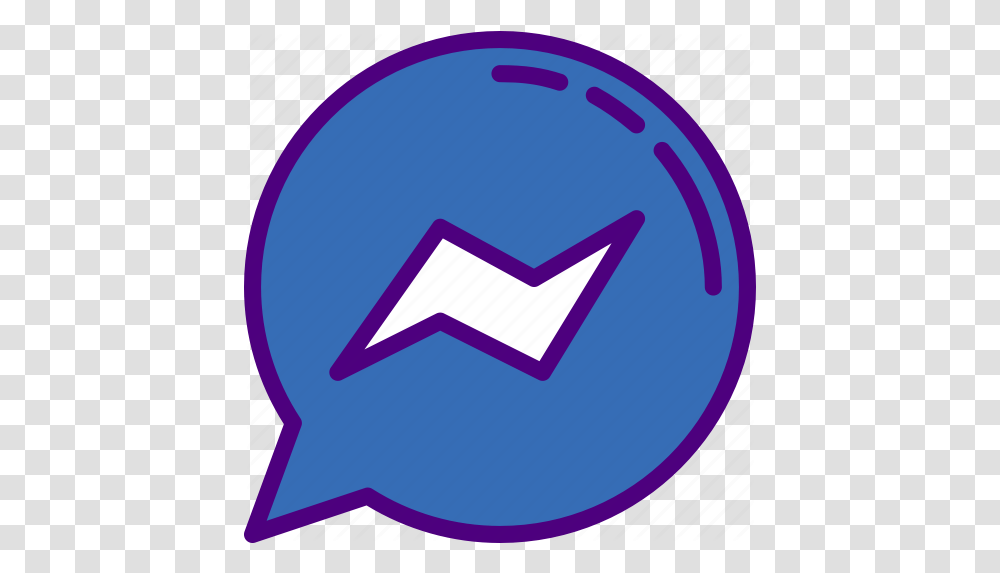 Social Media Vol1 Ultra' By Prettycons Purple Messenger Icon, Clothing, Apparel, Text, Road Sign Transparent Png