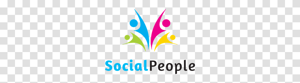 Social People Logo Vector, Floral Design, Pattern Transparent Png