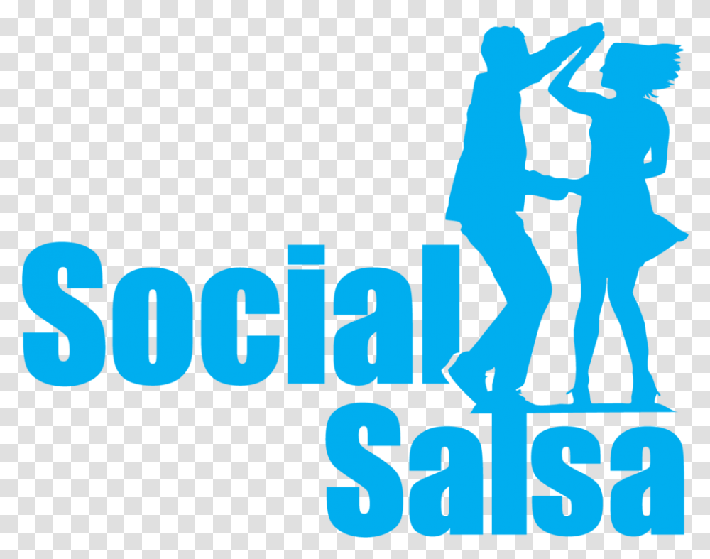 Social Salsa Turn, Text, Symbol, Poster, Silhouette Transparent Png