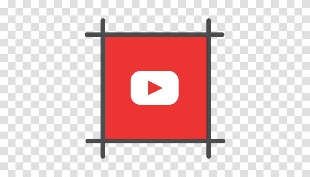 Social Tube Utube Video Youtube Youtuber Icon, First Aid, Light Transparent Png