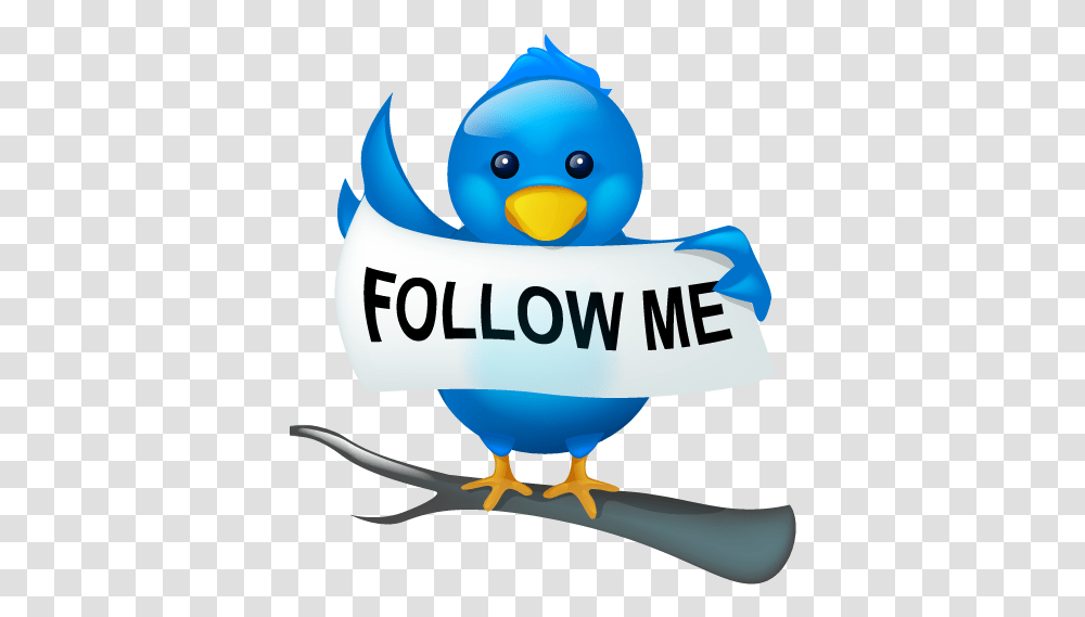 Social Twitter Bird Tweet Me Media Logo Follow Follow Me Sign Clipart, Animal, Outdoors, Nature, Text Transparent Png