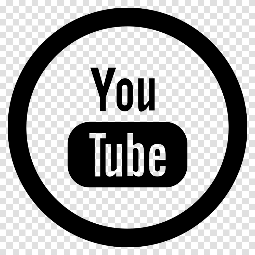 Social Youtube Circular Button Youtube, Label, Word Transparent Png