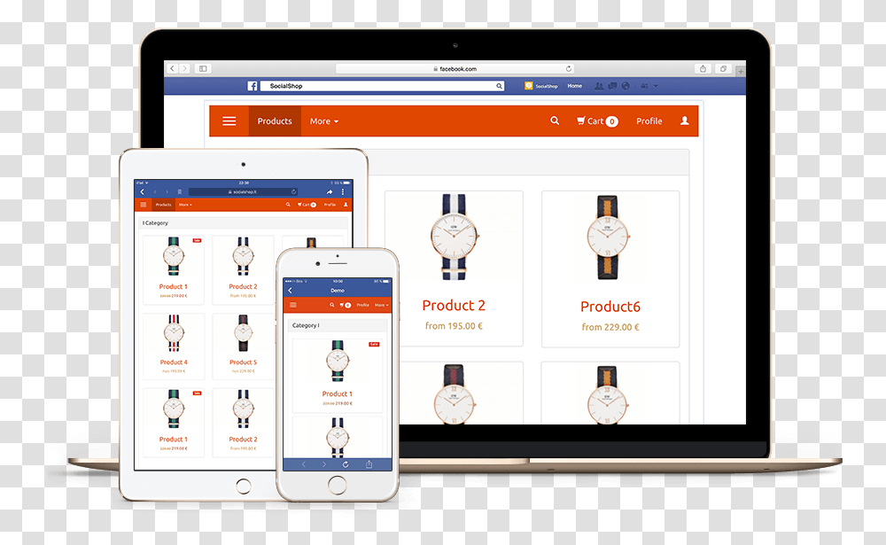 Socialshop Facebook Ecommerce Application Screenshot, Mobile Phone, Electronics, Computer, Tablet Computer Transparent Png