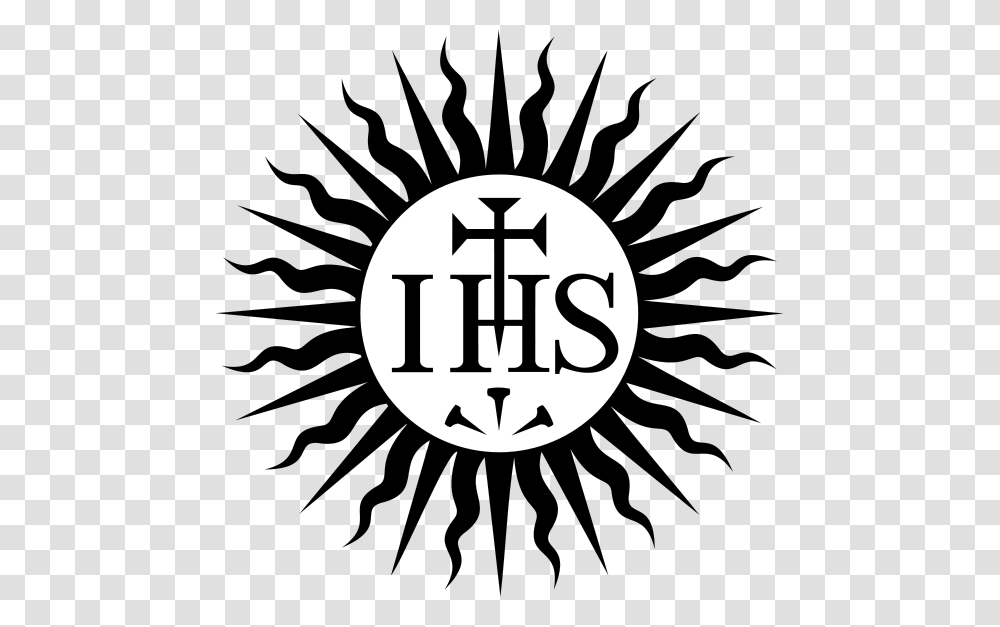 Society Of Jesus, Stencil, Logo, Trademark Transparent Png