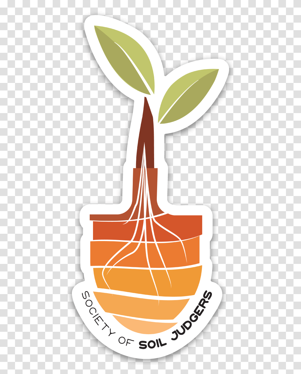 Society Of Soil Judgers Official Logo Sticker Transparent Png