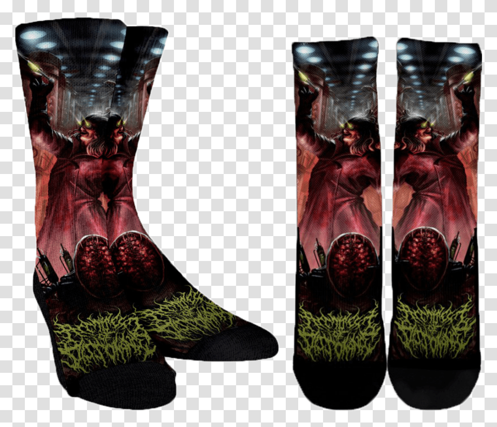 Sock, Painting, Footwear Transparent Png