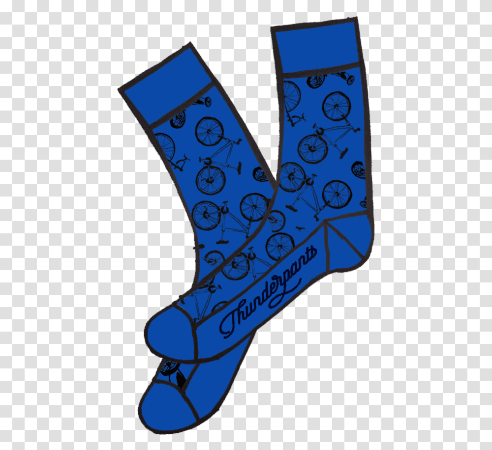 Socks Clipart Blue Item Clipart Blue Socks, Bicycle, Vehicle, Transportation, Bike Transparent Png