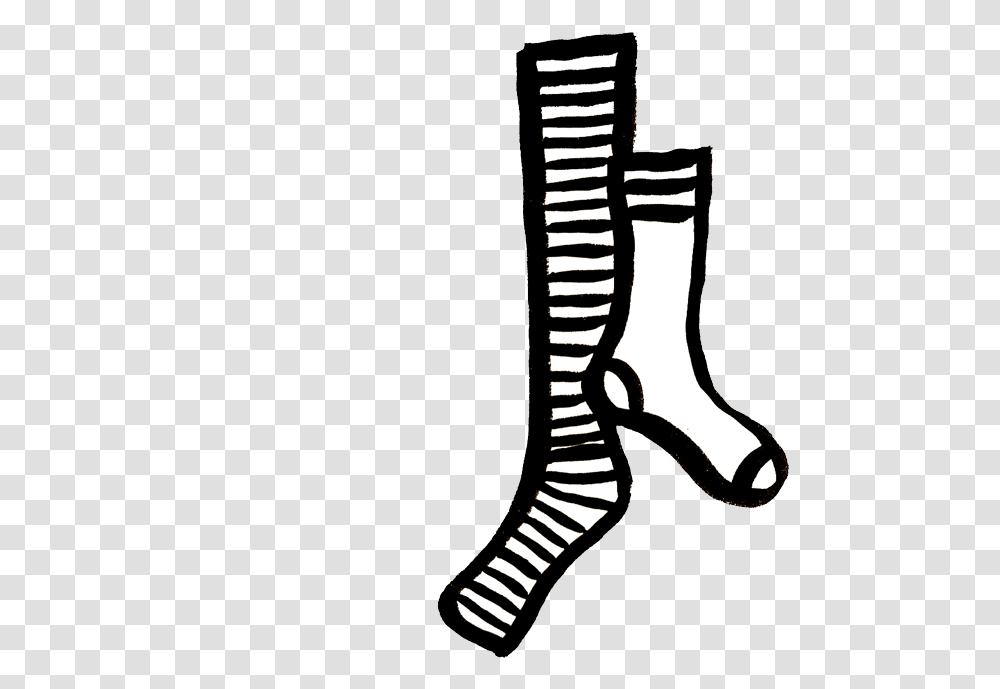 Socks Clipart Mismatched Sock, Apparel, Footwear, Shoe Transparent Png