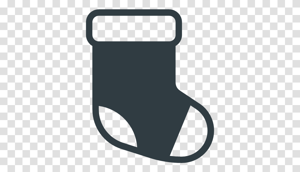Socks Xmas Icon Free Glyph Christmas Icons, Tool, Cowbell Transparent Png