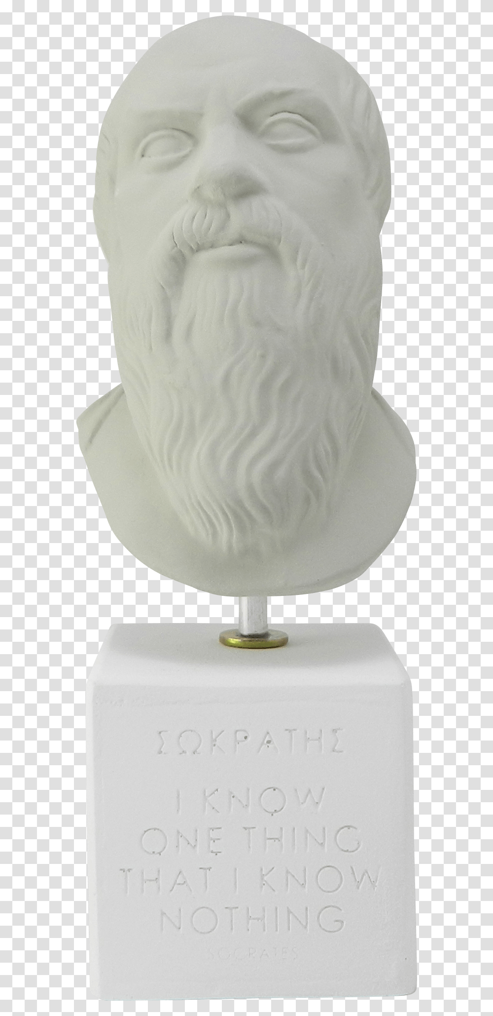 Socrates Pedestal, Porcelain, Art, Pottery, Glass Transparent Png