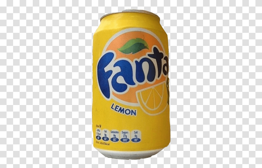Soda Aesthetic Yellow Sticker By Yellowfellow Fanta Banta, Tin, Can, Beverage, Drink Transparent Png