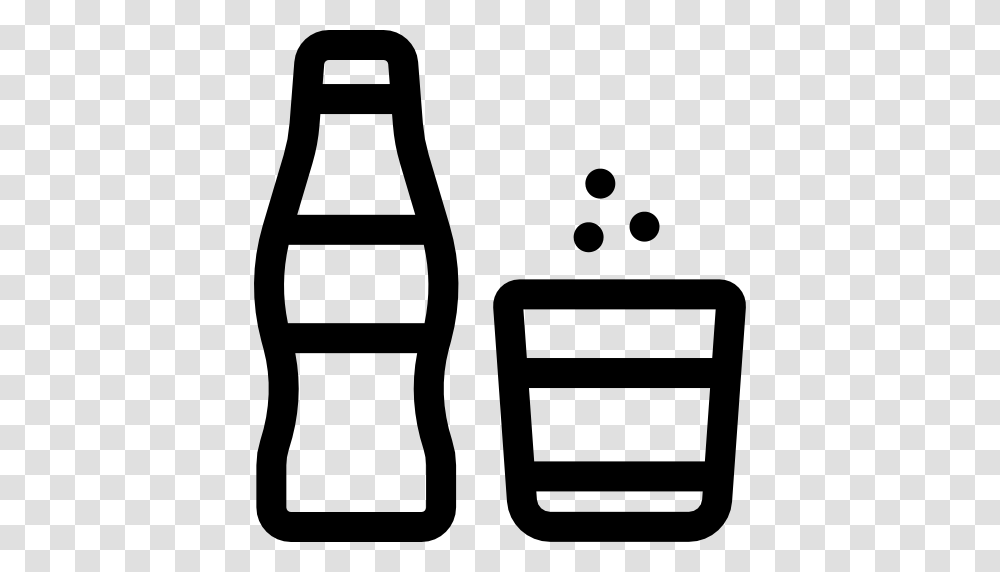 Soda Bottle, Stencil, Beverage, Drink Transparent Png