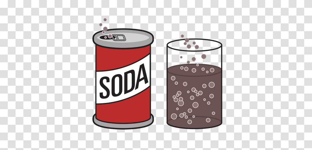 Soda Can And A Glass, Tin, Canned Goods, Aluminium, Food Transparent Png
