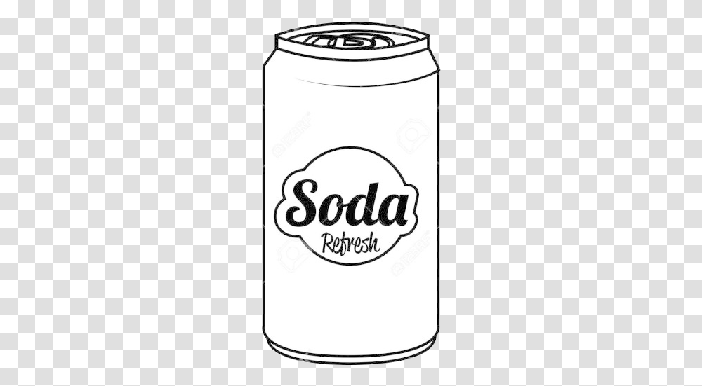 Soda Can Isolated Flat Icon Vector Illustration Graphic Caffeinated Drink, Label, Logo Transparent Png