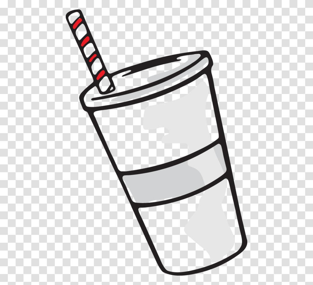 Soda Clipart Black And White, Tin, Can, Stencil, Bucket Transparent Png