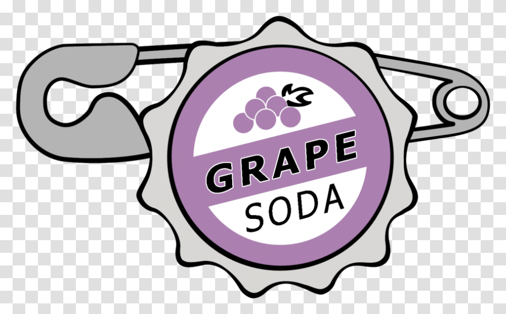 Soda Clipart Grape Soda Pin Cartoon, Label, Alarm Clock, Logo Transparent Png