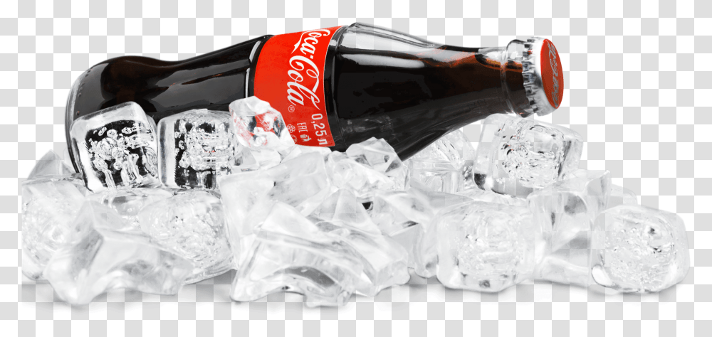Soda Coca Cola Bottle Coca Cola, Coke, Beverage, Drink, Ice Transparent Png