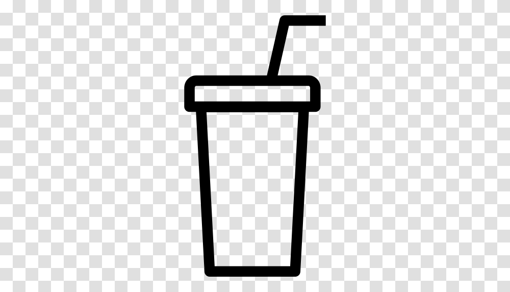 Soda Cup With Straw Icon, Gray, World Of Warcraft Transparent Png