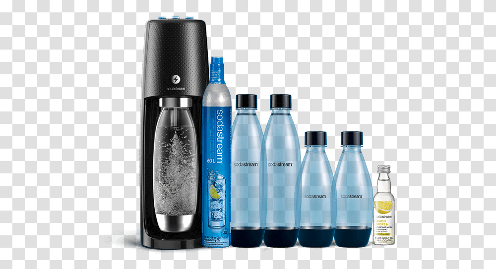 Sodastream One Touch Electric, Bottle, Cosmetics, Shampoo Transparent Png