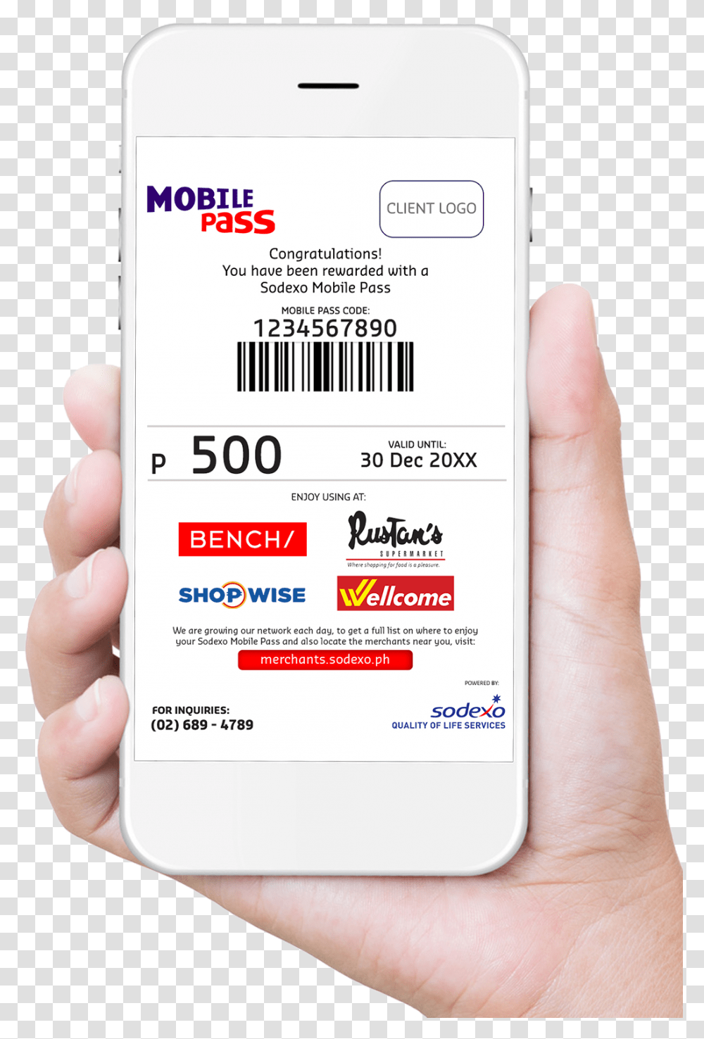 Sodexo Mobile Pass Code, Person, Mobile Phone, Electronics Transparent Png