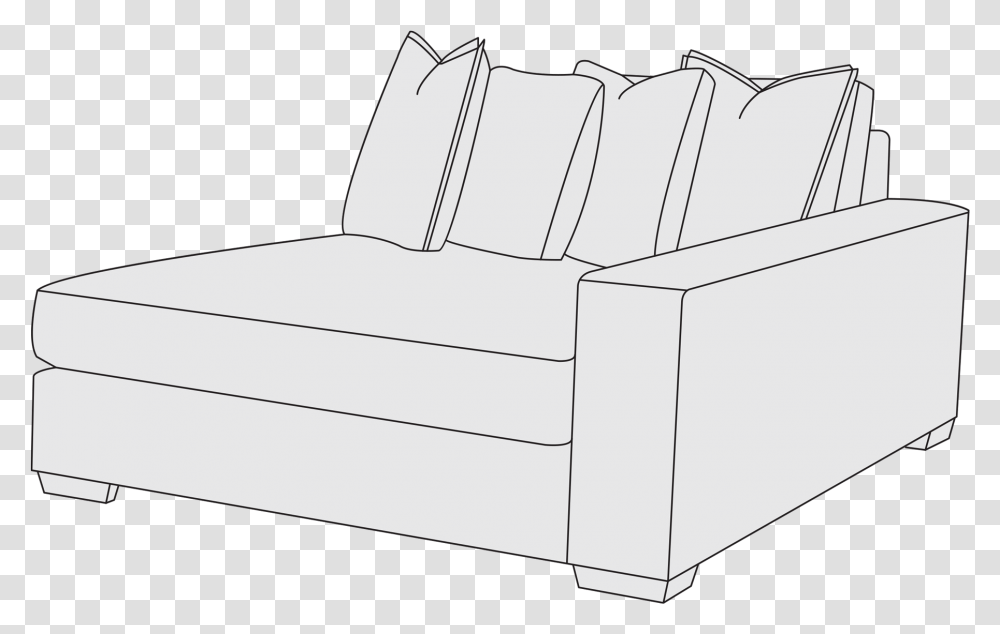 Sofa Bed, Couch, Furniture, Cushion Transparent Png