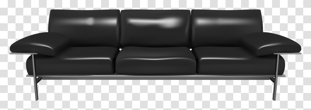 Sofa Clipart Black Couch Background, Furniture, Cushion, Armchair, Silhouette Transparent Png
