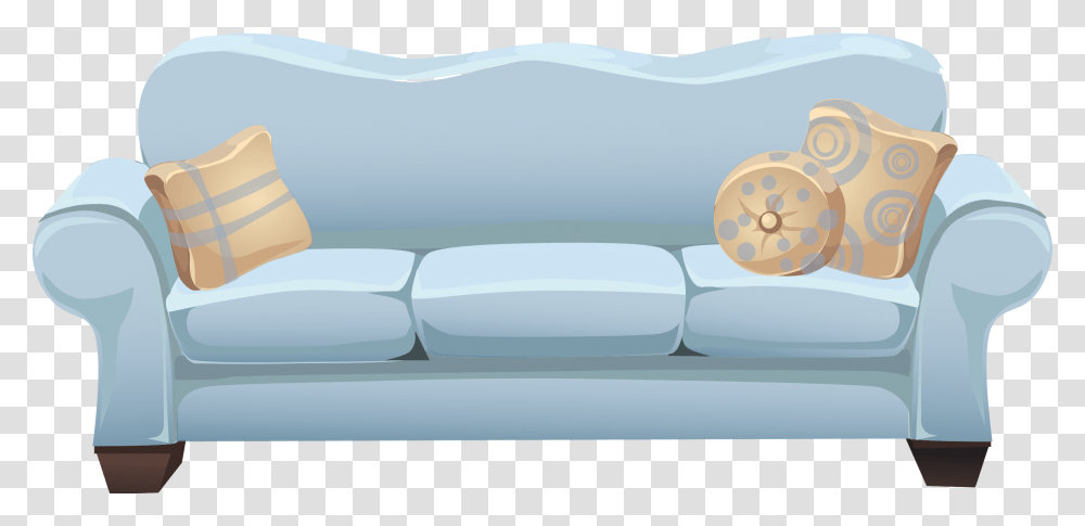Sofa Clipart Couch Clipart, Pillow, Cushion, Furniture, Crib Transparent Png