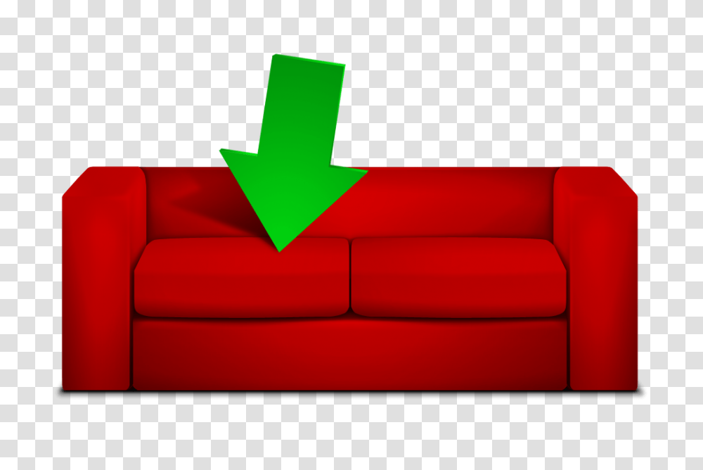 Sofa Clipart Group With Items, Couch, Furniture, Cushion Transparent Png