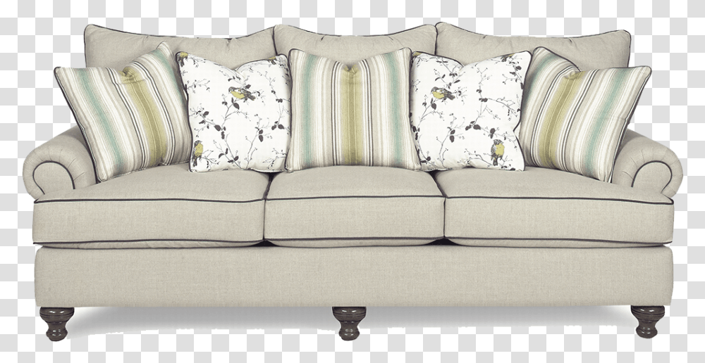 Sofa Craftmaster Paula Deen Sofa, Couch, Furniture, Cushion, Pillow Transparent Png