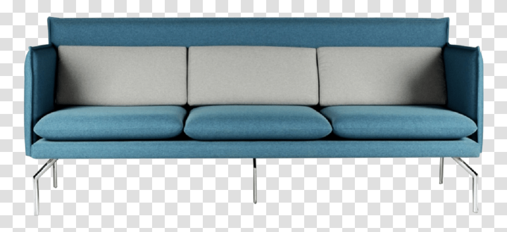 Sofa Modern Office Steel Legs Lounge Red Oak Furniture Studio Couch, Cushion, Pillow, Home Decor Transparent Png