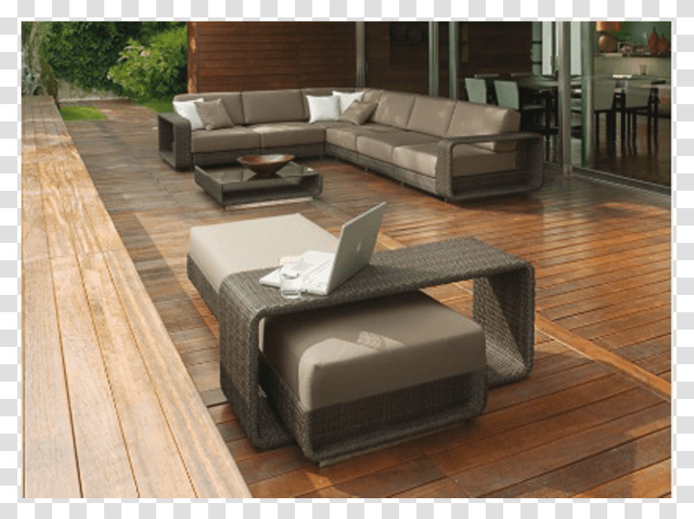 Sofa Rattan Modernos, Furniture, Couch, Table, Coffee Table Transparent Png