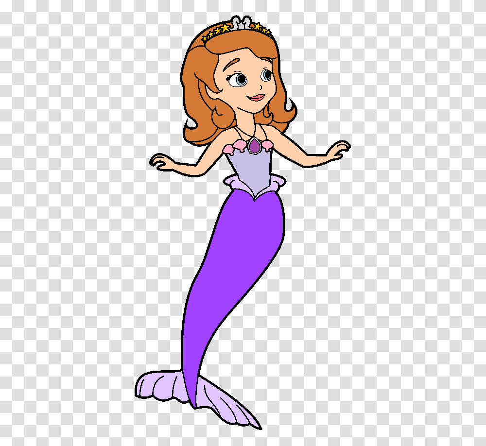 Sofia Clipart Mermaid, Person, Dress, Dance Pose Transparent Png