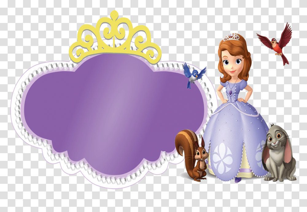 Sofia First Free Printables 060 Sofia The First Happy Birthday, Doll, Toy, Figurine, Bird Transparent Png