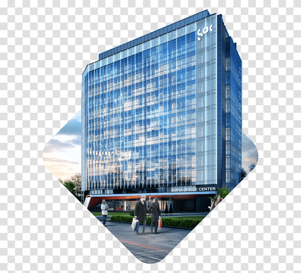 Sofia Office Center, Office Building, Person, Condo, Housing Transparent Png