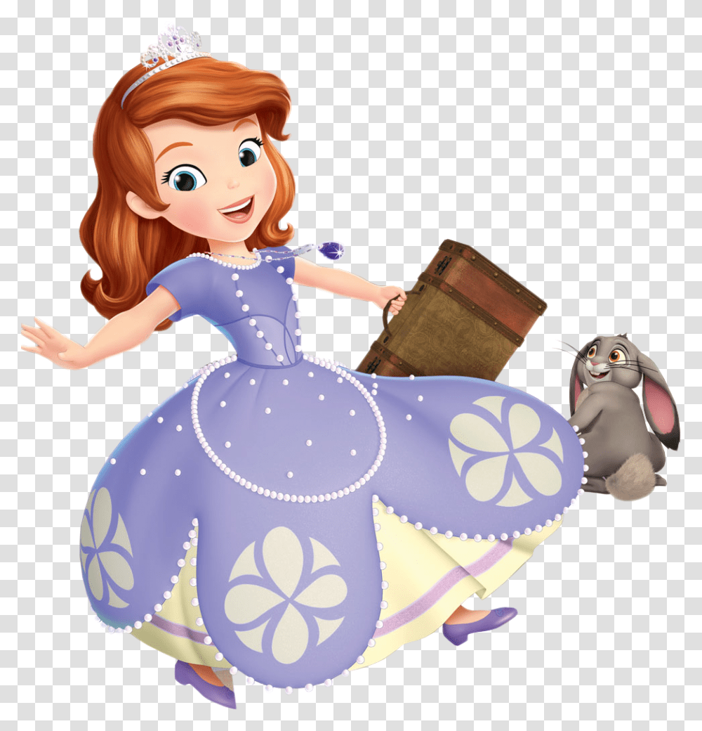 Sofia Once Upon A Princess Dvd Download Sofia The First Once Upon A Princess 2012 Poster, Doll, Toy, Figurine, Person Transparent Png
