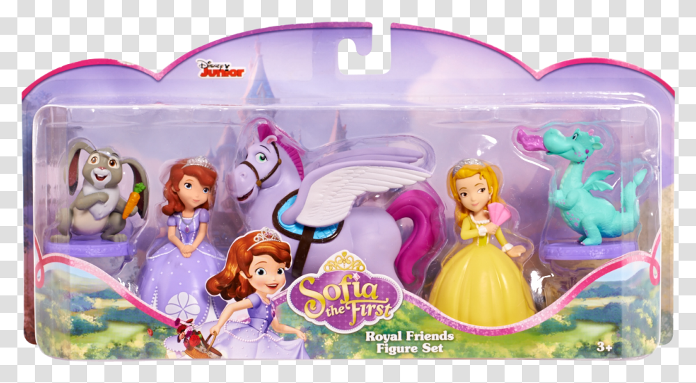 Sofia Royal Friends Figure Set, Doll, Toy, Figurine, Disk Transparent Png