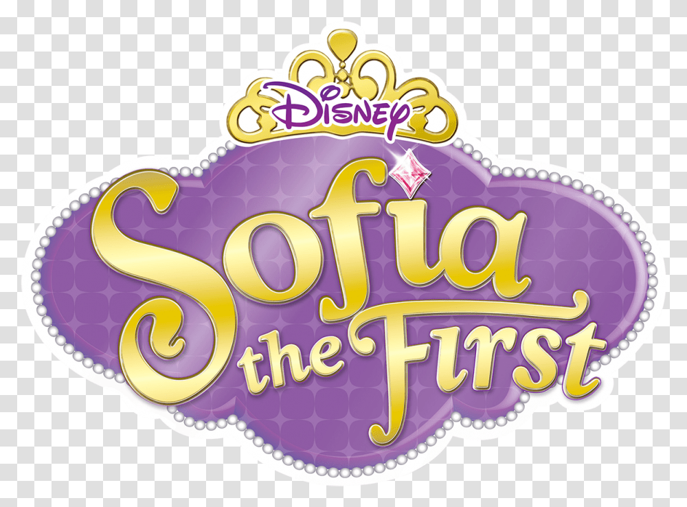 Sofia The First, Birthday Cake, Food, Purple, Crowd Transparent Png