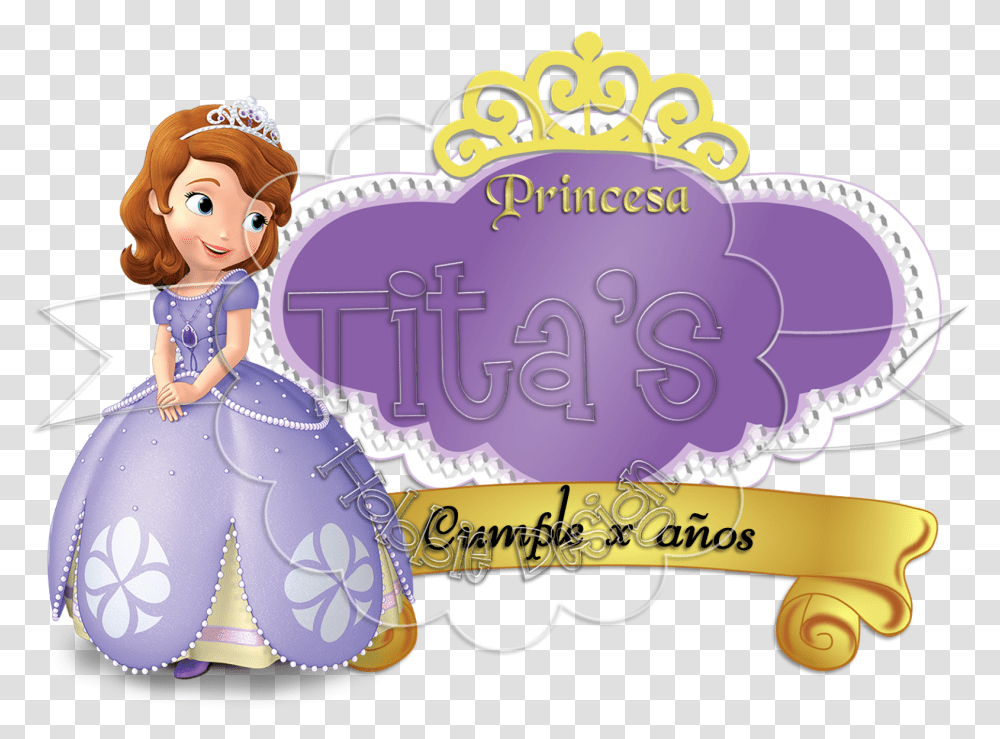 Sofia The First Body Download Cartoon Princess, Doll, Toy, Birthday Cake Transparent Png