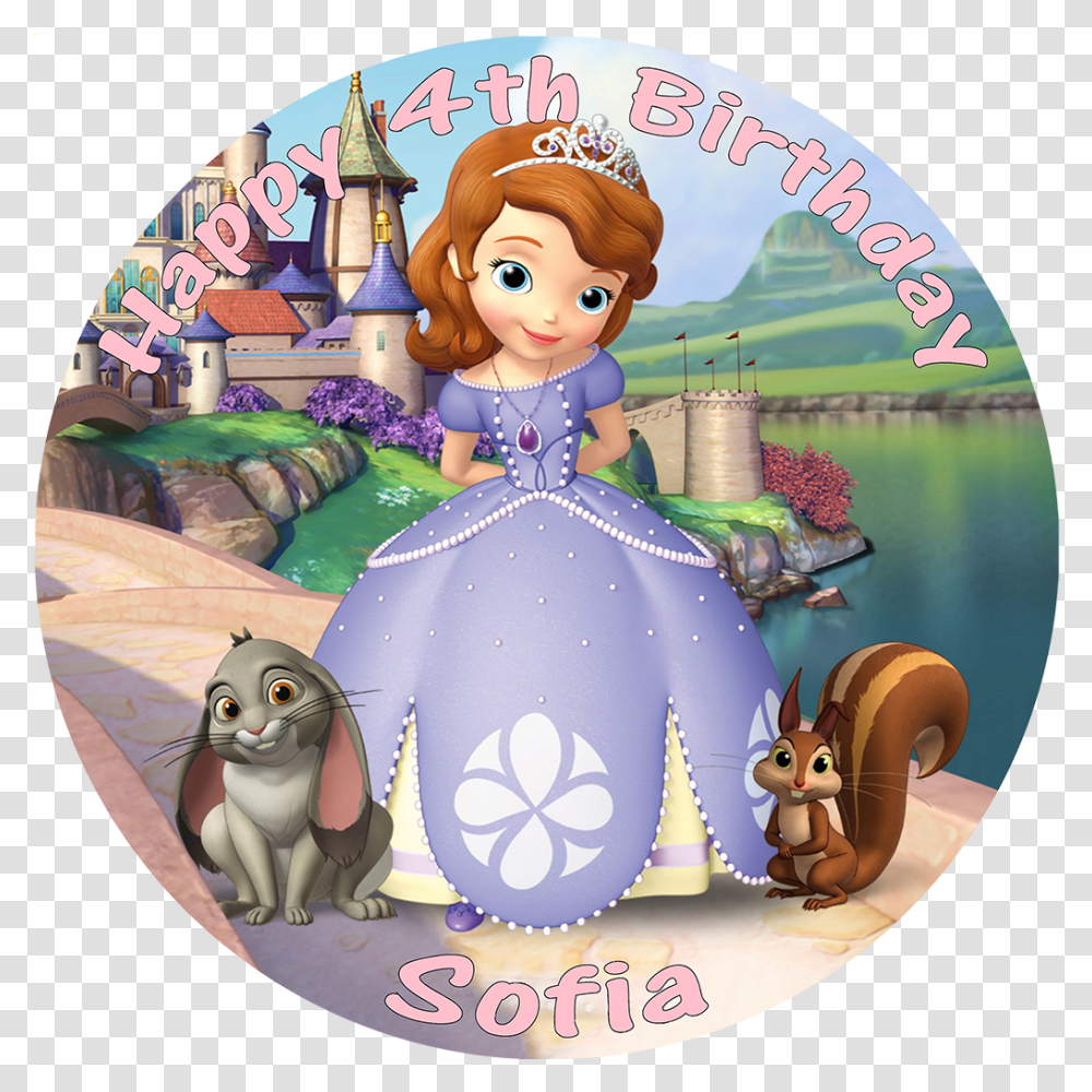 Sofia The First, Doll, Toy, Figurine, Advertisement Transparent Png