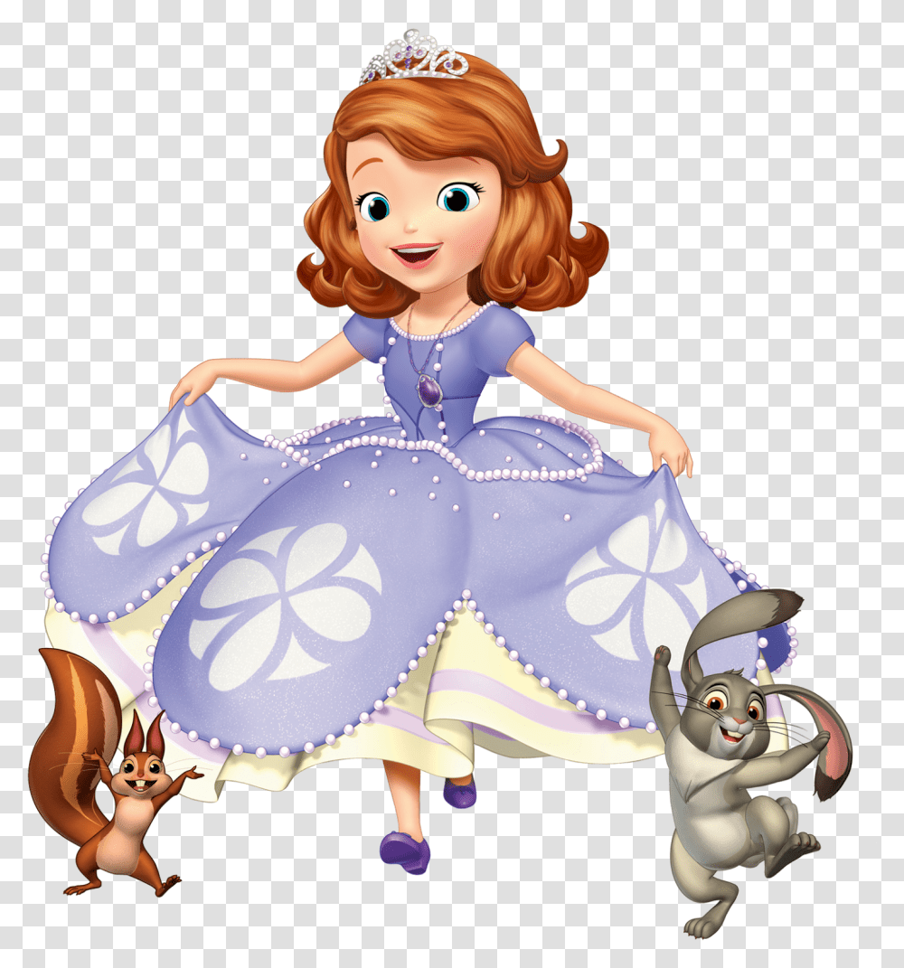 Sofia The First, Doll, Toy, Figurine, Barbie Transparent Png