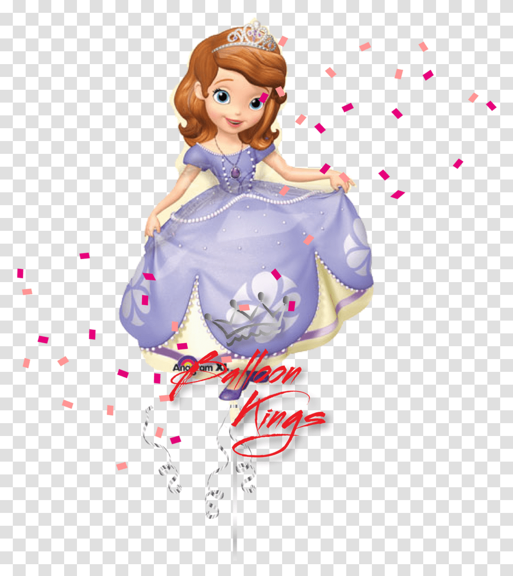 Sofia The First, Doll, Toy, Paper Transparent Png