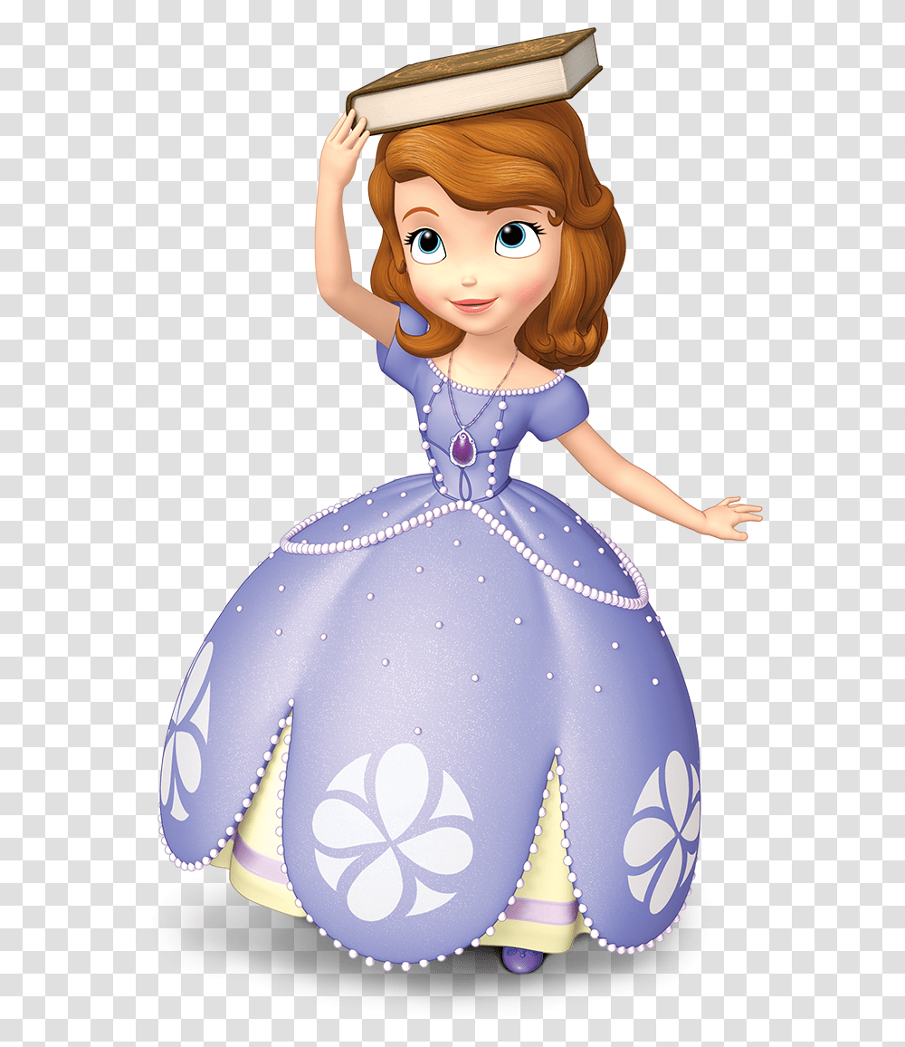 Sofia The First Holding Balloons, Doll, Toy, Barbie, Figurine Transparent Png