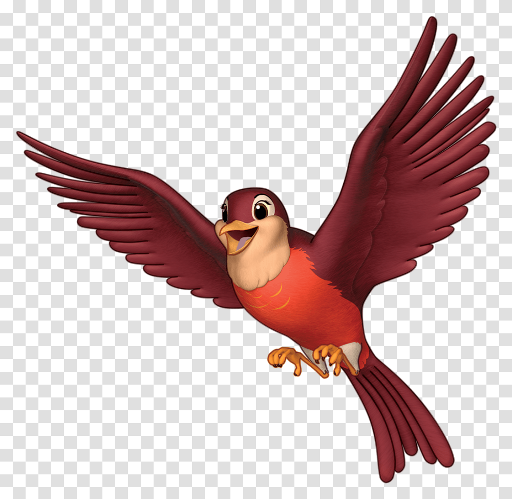 Sofia The First Sticker Book Sofia The First Bird, Flying, Animal, Finch, Beak Transparent Png