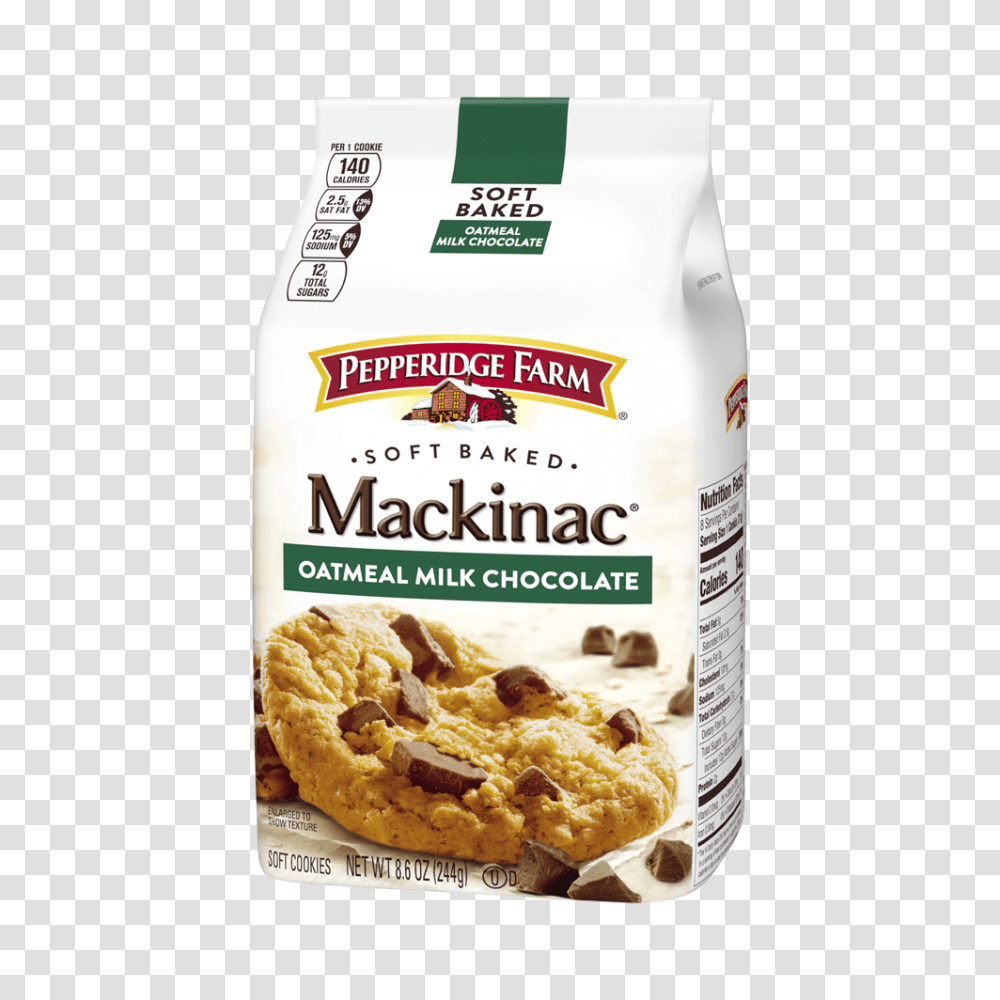 Soft Baked Oatmeal Milk Chocolate Chunk Cookies, Food, Ketchup, Plant, Bread Transparent Png