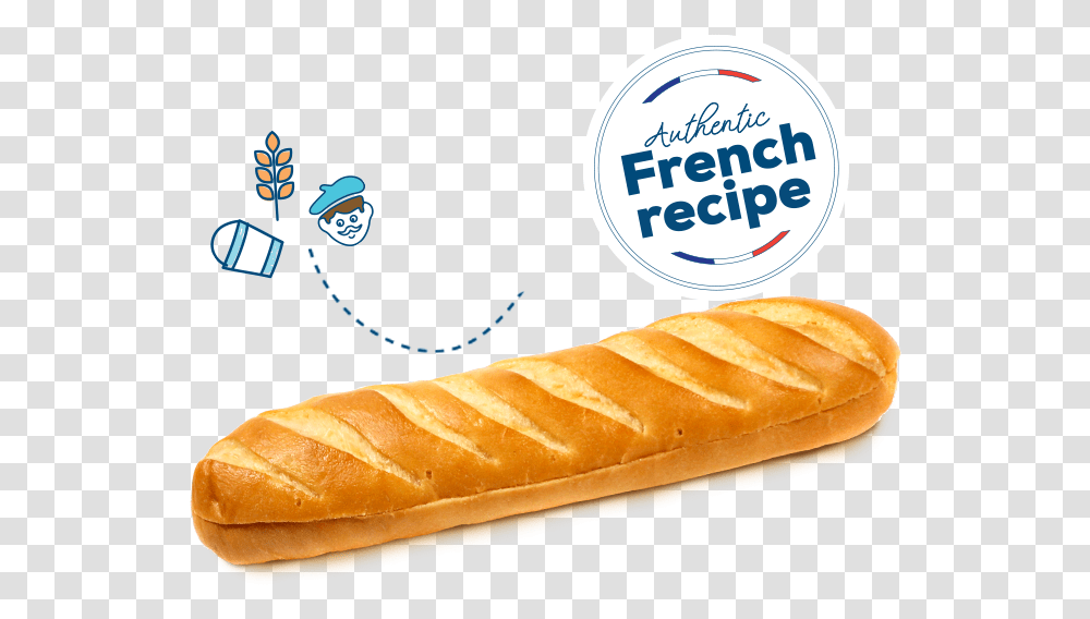 Soft Brioche Baguette Baguette, Bread Loaf, Food, French Loaf, Hot Dog Transparent Png