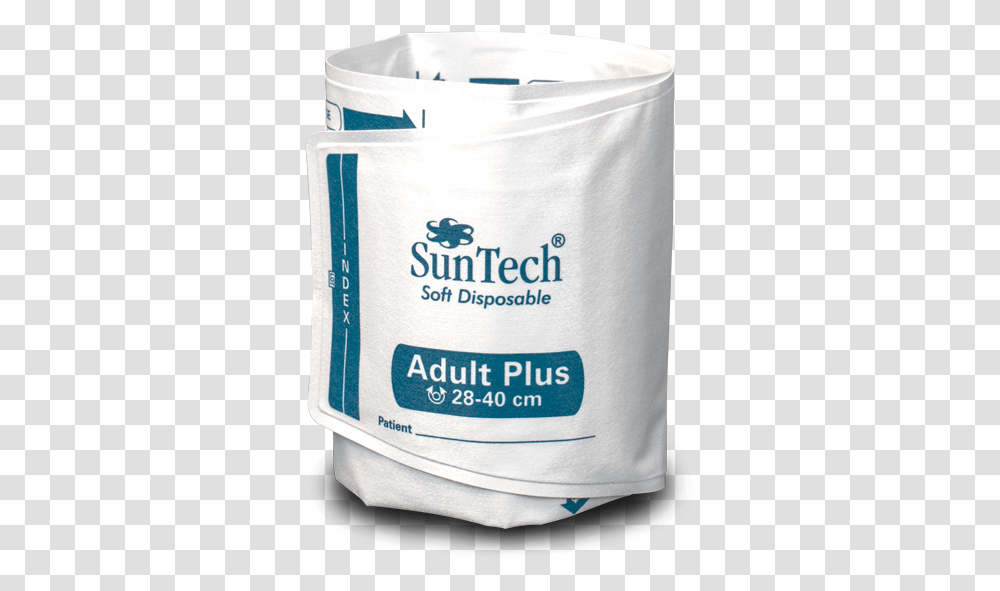 Soft Disposable Adult Plus Blood Pressure Cuff Suntech Medical, Diaper, Bottle, Beverage, Label Transparent Png