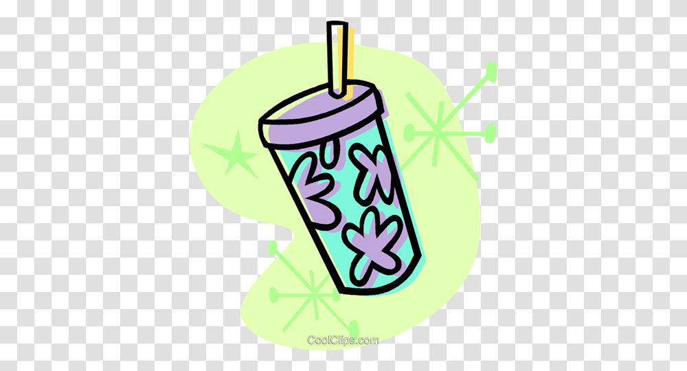 Soft Drink With Straw Royalty Free Vector Clip Art Illustration, Soda, Beverage, Dynamite Transparent Png