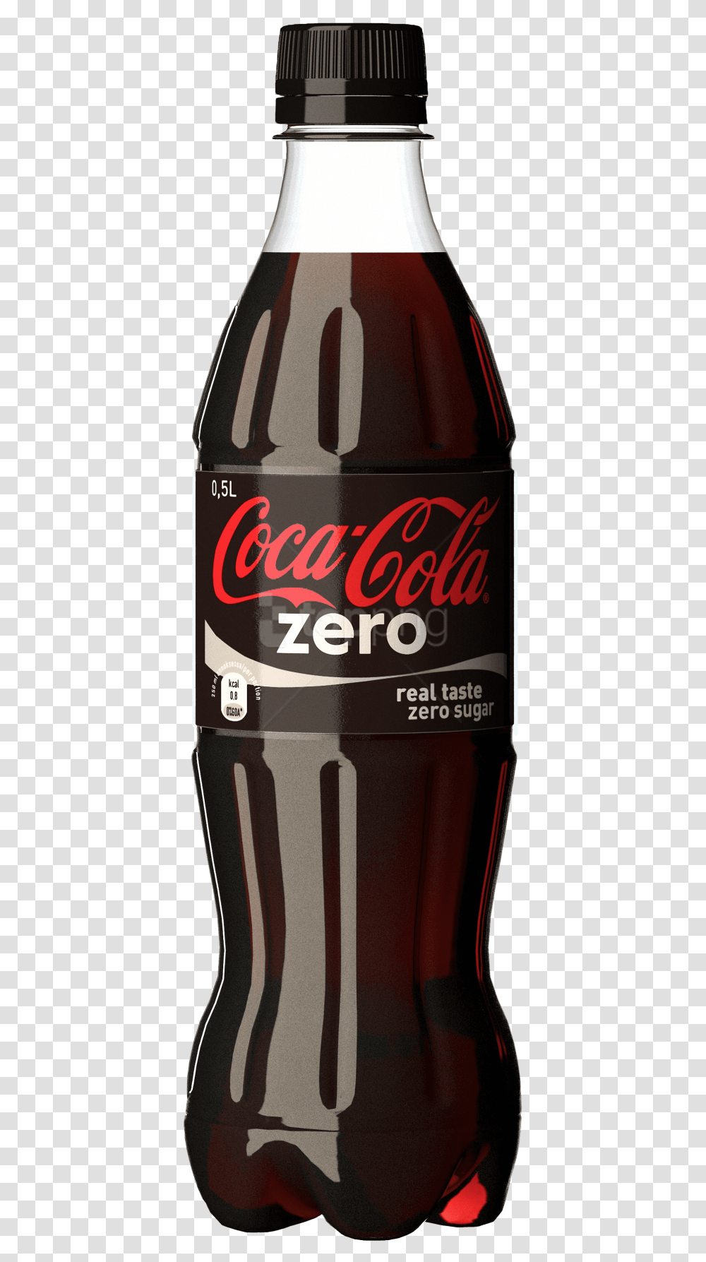 Soft Drinks Bottle Coca Cola Zero, Beverage, Coke, Beer, Alcohol Transparent Png