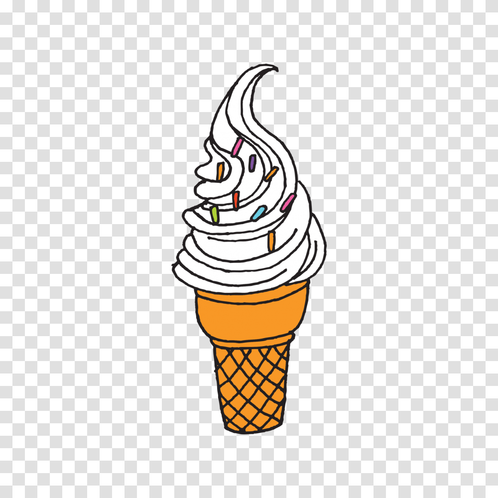 Soft Serve, Cream, Dessert, Food, Creme Transparent Png