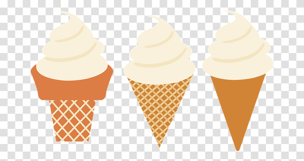 Soft Serve Ice Cream Clipart Soft Serve Ice Creams, Dessert, Food, Creme, Cone Transparent Png